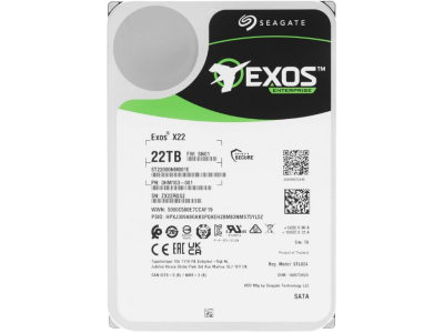 Seagate ST22000NM001E Б1 жесткий диск SATA 6Gb/s 22 ТБ 3.5' 7200 об/мин (СИГЕЙТ)