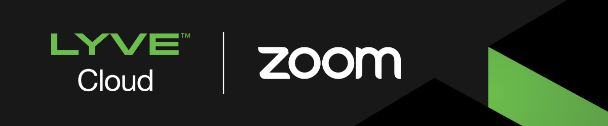 Zoom выбирает Seagate Lyve Cloud